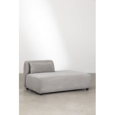Rechter Boxspring Voor Modulaire Fogler-bank Corduroy Grijs – Taupe – Koel - Sklum
