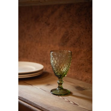 Set Van 4 Koviran Glazen Wijnglazen Van 32 Cl Groen – Mint - Sklum