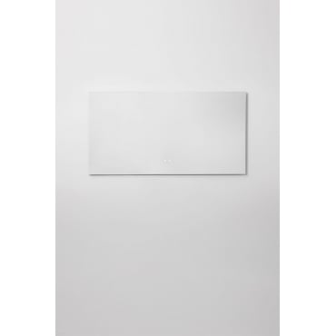 Rechthoekige Badkamerwandspiegel Met Led-licht En Anti-condens (140x75 Cm) Riben Transparant - Sklum
