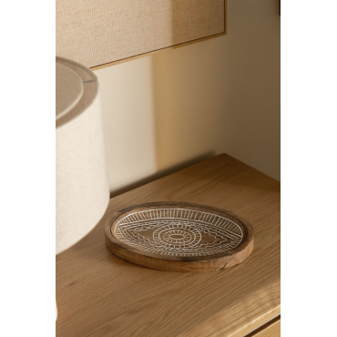 Kaloyan Mangohout Decoratief Dienblad ↔︎ 25 Cm - Sklum