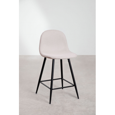 Glamm Hoge Kruk Beige – Crème & ↑65 Cm & Zwart - Sklum