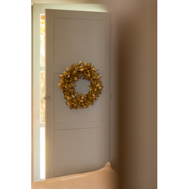 Decoratieve Kerstkrans Met Paarse (ø40 Cm) Luron Goud - Sklum