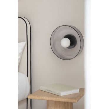 Jaxal Wandlamp Zwart & Ø35 Cm - Sklum