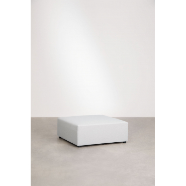 Kata Bankmodules Crème Beige & Poef - Sklum