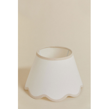 Berne Lampenkap Ø25 Cm & Wit Linnen - Beige Linnen - Sklum