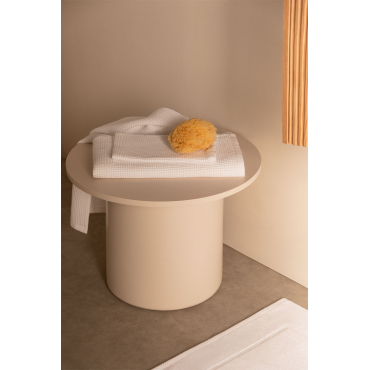 Fiorala Wafelkatoenen Handdoek Wit & Toalla De Ducha (70 X 140 Cm) - Sklum