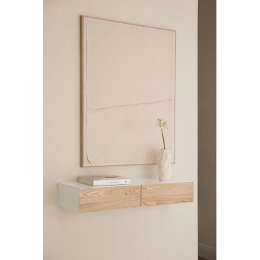 Wandconsole Florens Natuurlijk - Sklum