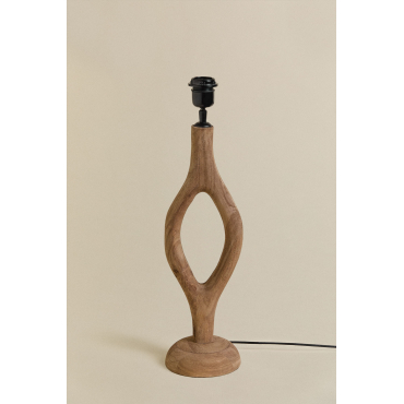 Voet Voor Tafellamp ↑45 Cm In Gracia Mangohout Mangohout - Sklum