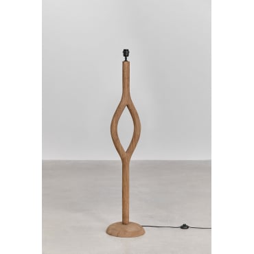 Voet Voor Vloerlamp ↑130 Cm In Gracia Mangohout Mangohout - Sklum