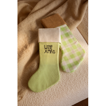 Set Van 2 Kerstsokken Twinkle Groen – Mint - Sklum