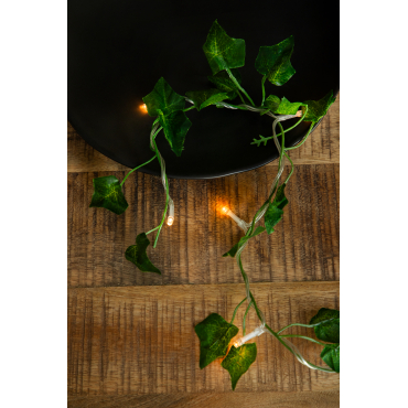 Decoratief Gordijn Met Led-verlichting (1,5 M) Claire Warm Wit - Sklum