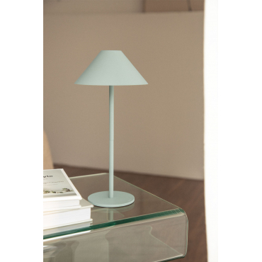 Nebida Draadloze Led Tafellamp Celadon - Sklum