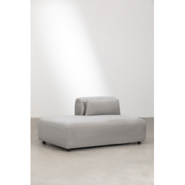 Linker Divanmodule Voor Modulaire Bank Fogler Corduroy Grijs – Taupe – Koel - Sklum
