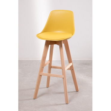 Hoge Kruk Nordic Edition Geel – Curry & ↑75 Cm - Sklum