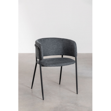 Set van 2 eetkamerstoelen - Fluweel en massief hout - Achterkant ruitpatroon - Beige Set van 2 eetkamerstoelen - Fluweel en massief hout - Achterkant ruitpatroon - Beige
