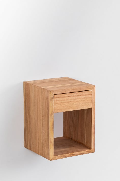 Set van 2 zwevende nachtkastjes van hout Gyda