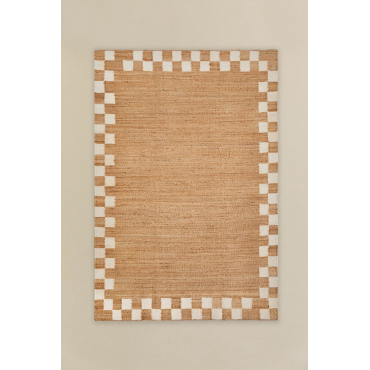 Jute En Katoenen Tapijt Luebo 230x160 Cm - Sklum