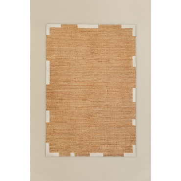 Jute En Katoenen Tapijt Febe 230x160 Cm - Sklum