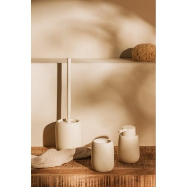 Aberden Badkamerset Beige – Crème - Sklum