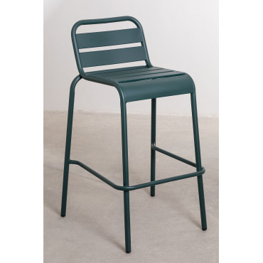 Pak Van 2 Janti Hoge Krukken 75 Cm Stapelbaar Jungle Groen - Sklum