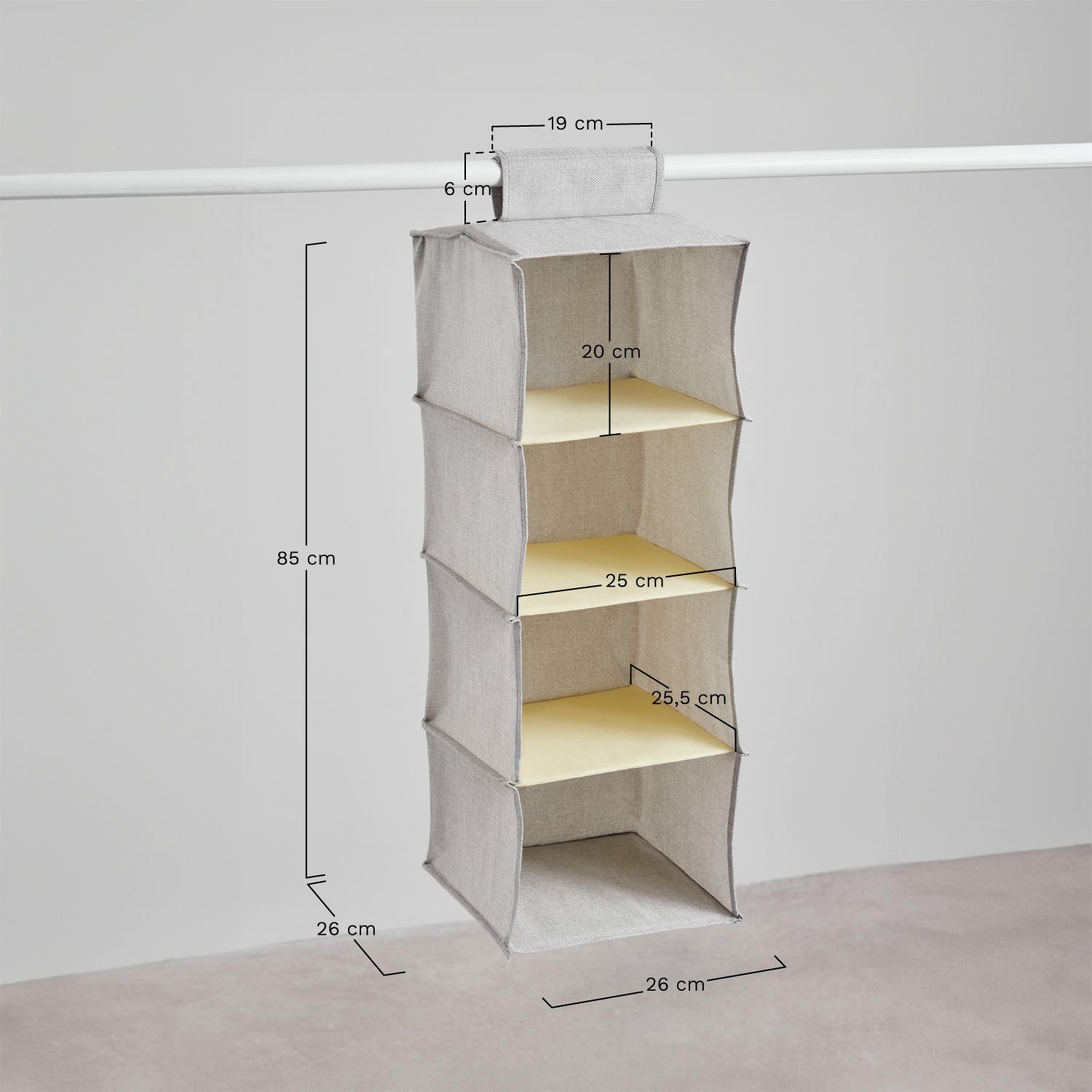 Tarinna hangende organisator , AFMETINGEN