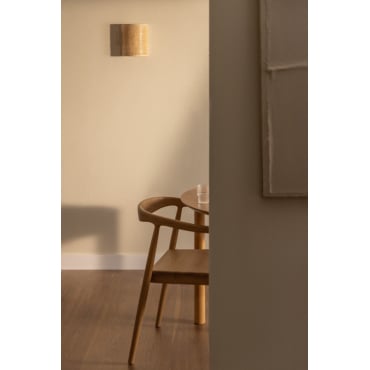 Jardín Wendell stapelbare hoge kruk Beige Amandelroos & ↑77 cm - Sklum