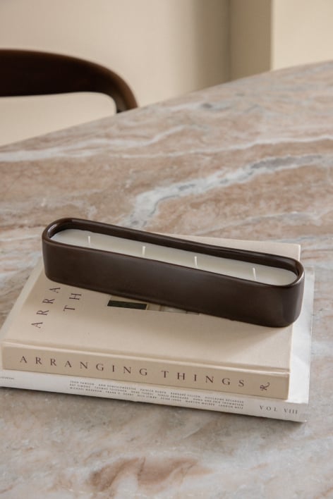 Decoratieve kaars in keramiek Kilwa