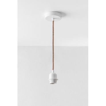Coyle Plafondlampkabel Wit - Sklum