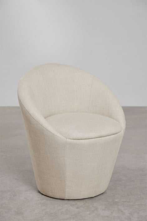 Set van 2 Leandro gestoffeerde eetkamerstoelen