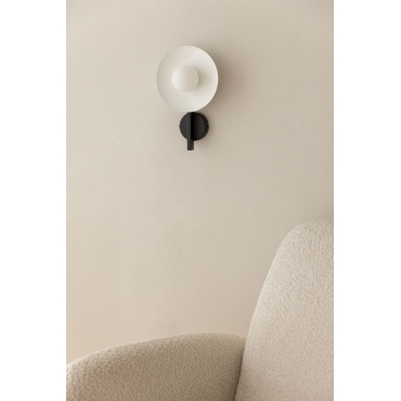 Kolbeiny Led-wandlamp Zwart - Sklum