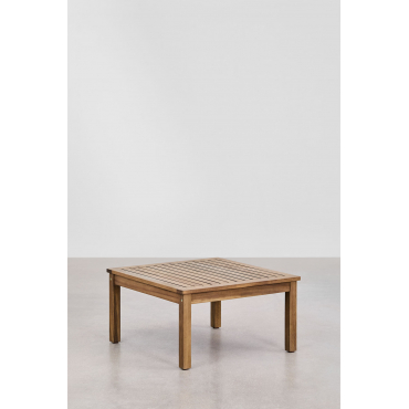 Salontafel Vierkant 65x65 Cm Van Acaciahout Branson Acacia Bruin - Sklum