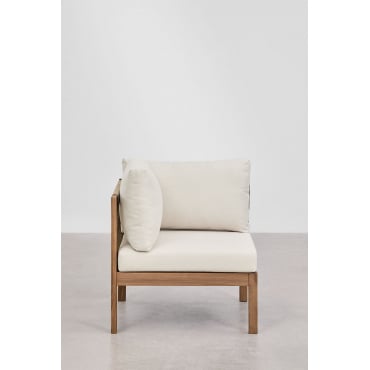 Branson Acacia Houten Hoekstoel Acacia Bruin - Sklum