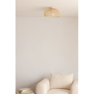 Plafondlamp Waresa Natuurlijk - Sklum