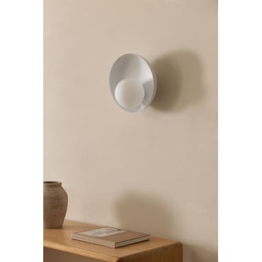 Wandlamp Guatte Wit - Sklum