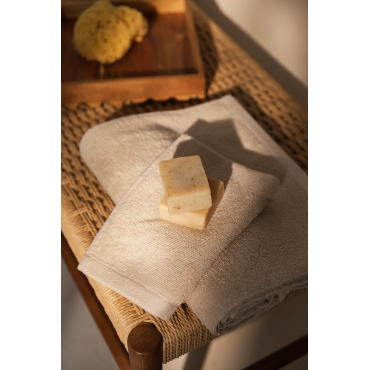 Nerolit Katoenen Handdoek Tapioca Beige & Toalla Tocador (30 X 50 Cm) - Sklum