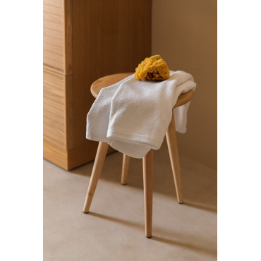 Nerolit Katoenen Handdoek Wit & Toalla Tocador (30 X 50 Cm) - Sklum