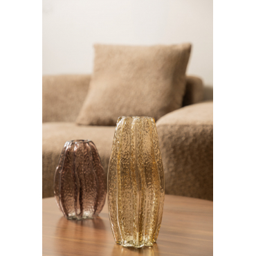 Vaas In Glas Brenat ↑30 Cm - Sklum
