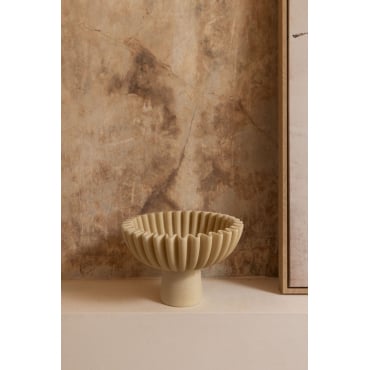 Decoratieve Schaal In Hars Ø20 Cm Irente Ø20 Cm - Sklum
