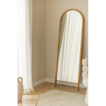 Wandspiegel (178 X 58 Cm) In Ovidia Eikenhout Eikenhout - Sklum