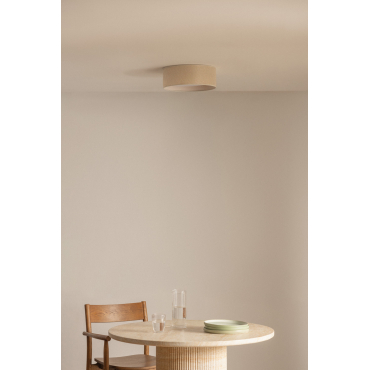 Rotan Plafondlamp Masha Natuurlijk - Sklum