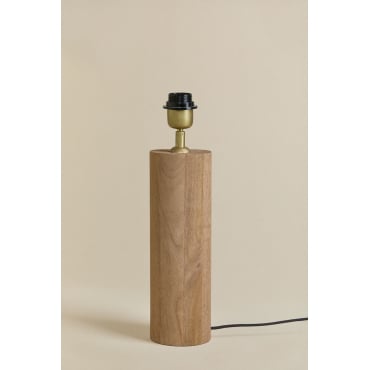 Tafellampvoet ↑30 Cm In Carolina Mangohout Mangohout - Sklum