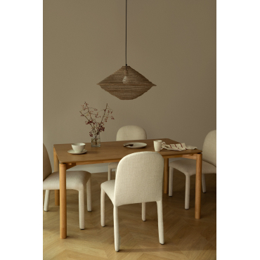 Rechthoekige Eettafel In Mdf Munden Eikenhout & 150 X 90 Cm - Sklum
