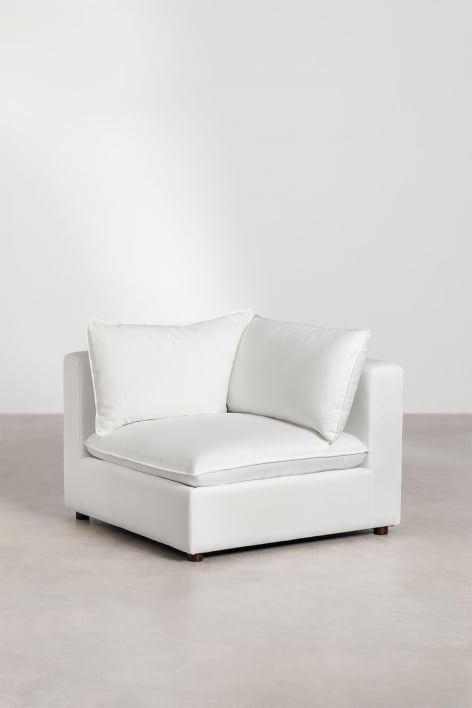 Hoekfauteuil in stof Estefan Style