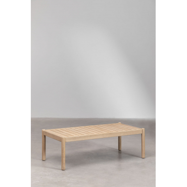 Rechthoekige Salontafel 120x60 Cm Van Acaciahout Karvia Acacia Bruin - Sklum