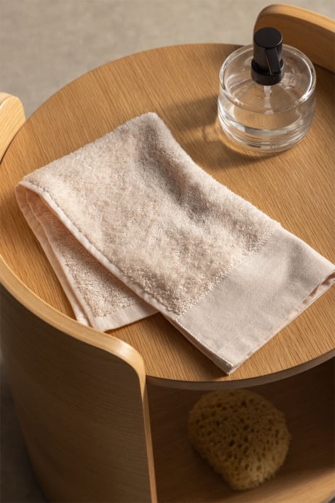 Handdoek in katoen en linnen Markel