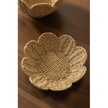 Decoratieve Schaal Van Gevlochten Touw En Metaal Toransky ↑5 Cm - Sklum