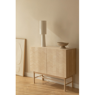 Garrik Houten Dressoir Natuurlijk - Sklum