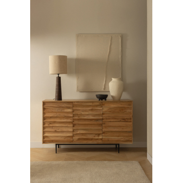 Petter Acacia Houten Dressoir Acacia Bruin - Sklum