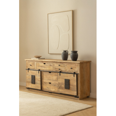 Uain Mangohouten Dressoir Mangohout - Sklum