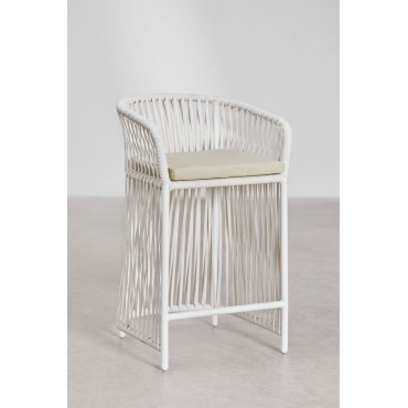 Sophie Hoge Kruk Gardenia Wit & ↑65 Cm - Sklum